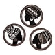 thumbnail image 2 of Cuadros Decorativos Damas Africanas En Madera Mdf, 2 of 2