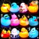 thumbnail image 1 of Juguetes de baño JOYIN Glow para Halloween, patos LED de goma, 12 unidades, para niños, 1 of 8