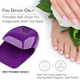 thumbnail image 4 of Secador de uñas portátil para esmalte de uñas normal, máquina de secado rápido para esmalte de uñas en gel, soplador para uñas de manos y pies, ventiladores portátiles a batería., 4 of 5