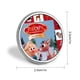thumbnail image 2 of Rudolf el de la nariz roja-Theme Round Button Badge: Premium Metal Construction, Ideal for High-End Events 2.8 cm, 2 of 6