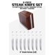 thumbnail image 2 of Juego de 8 Cuchillos para Bistec Dalstrong con Bloque Plegable, 2 of 8
