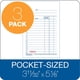 thumbnail image 2 of Libro de Ventas Adams DC3530 Paquete de 18, 50 Juegos, 8.5x14.3 cm, 2 of 7