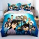 thumbnail image 1 of Anime Detective Conan Cartoon Bedding Set,Duvet Cover Bed Set Quilt Cover Pillowcase, Boys Girls Adults Bed Sheets, 1 of 5