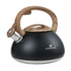 thumbnail image 1 of Tetera LUXGRACE Whistling de acero inoxidable 2,2 L (negra), 1 of 7