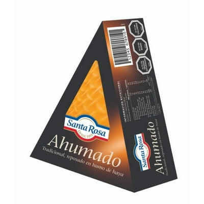 Queso Ahumado Trozo 100 G Santa Rosa