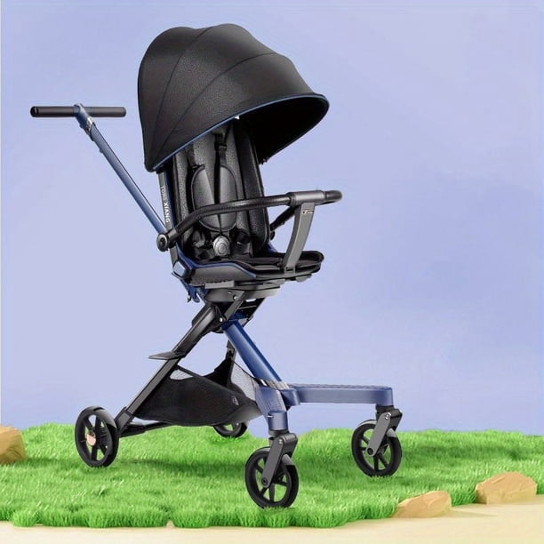 Baby Stroller Can Sit, Lie Down, And Fold In Both Directions. Baby And Children's Stroller Is A Magical Tool For Strolling Children