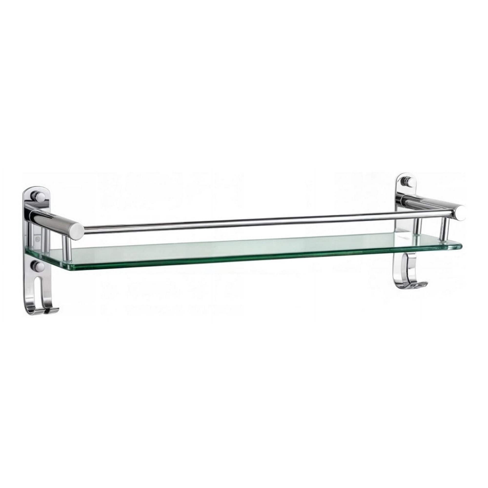 Genérico - Estante Organizador Baño Vidrio Acero Inoxidable 40cm Jhn