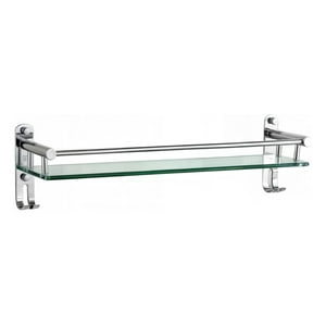 Genérico - Estante Organizador Baño Vidrio Acero Inoxidable 40Cm Jhn