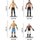 thumbnail image 5 of Figuras de acción TCG Toys WWE Superstars, pack de 4, articuladas y posables, 5 of 8