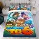 thumbnail image 4 of Bloons TD (Defensa de Torre) Conjunto de sábanas temático, trío de piezas, cómodo y amigable con la piel, diseño único, regalo de decoración para el hogar para familiares, amigos y fans,135cm *200cm, 4 of 6