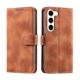 thumbnail image 4 of Funda Cartera para Samsung Galaxy S23 Plus Tapa con Ranuras, Soporte y Correa Marrón, 4 of 5