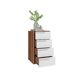thumbnail image 2 of Cajonera Office Iii Castaño Blanco, 2 of 4