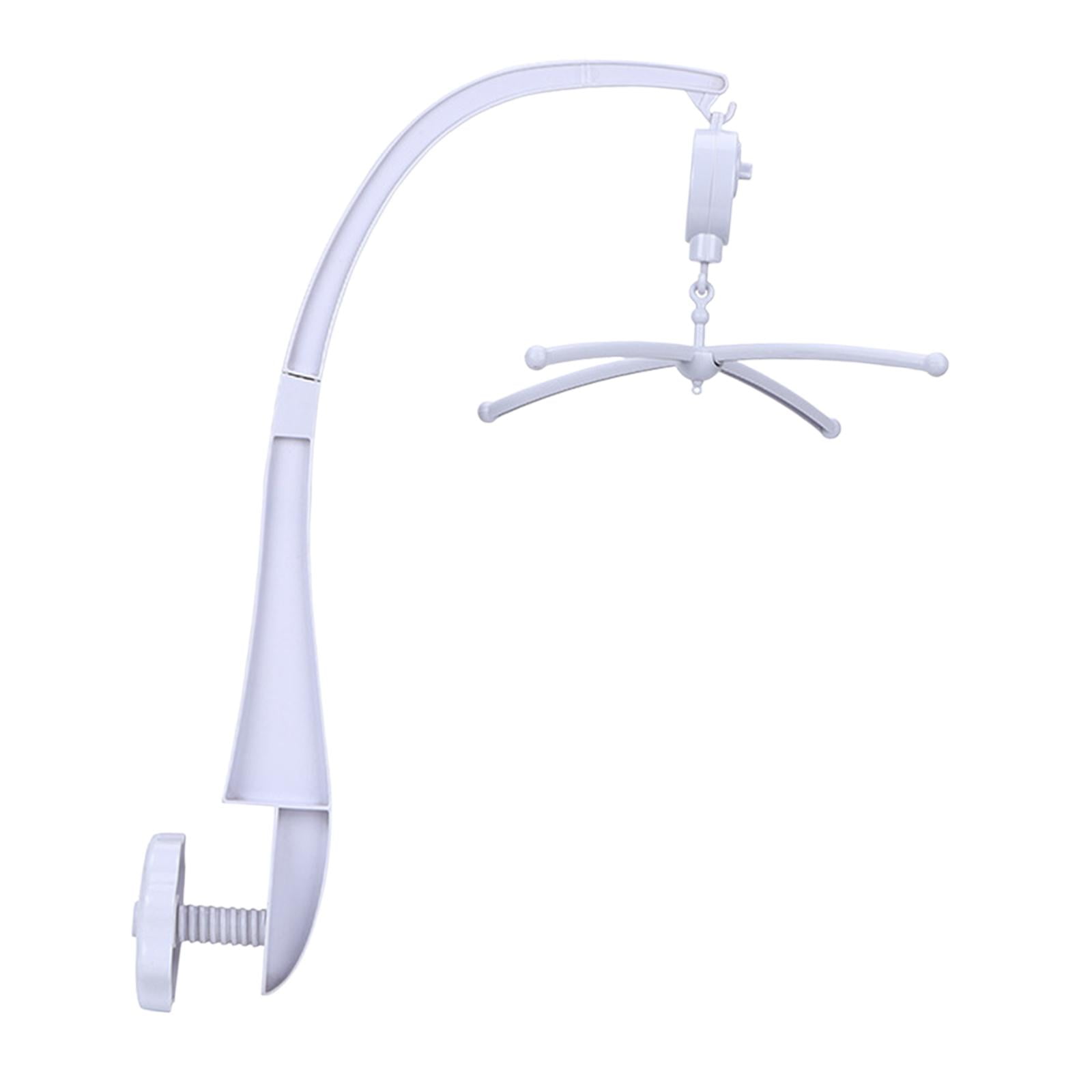 Magideal - Caja De Música Soporte Para Brazo Cuna De Bebé Cama Móvil Soporte Para Campana Cama Infantil Decoración Juguetes Cuna Cuna Brazo Móvil Para Niños Niño Con Estante Giratorio