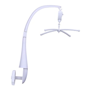 Magideal - Caja De Música Soporte Para Brazo Cuna De Bebé Cama Móvil Soporte Para Campana Cama Infantil Decoración Juguetes Cuna Cuna Brazo Móvil Para Niños Niño Con Estante Giratorio