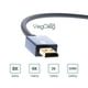 thumbnail image 2 of Cable Veggieg Displayport 8k (8k 60hz / 4k 144hz/ 2k 165hz) V1.4 2mt Color Plateado Trenzado Hdr Arc 3d Visual Effect, 2 of 4
