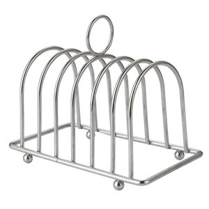 Magideal - Rejilla Para Tostadas, Rejilla Para Tostar, Bandeja De Exhibición, Rejilla Para Hornear, Estación De Enfriamiento Para Tienda De Postres, Herramientas Plata