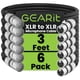 thumbnail image 1 of Cables XLR GearIt para micrófono macho a hembra, 3 pines, 1 m, 6 unidades, 1 of 9