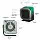 thumbnail image 4 of Extractor de Humos de Soldadura TBK F001 Mini Verde Tipo‑C, 4 of 7