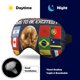 thumbnail image 5 of FIFA WORLD CUP Antifaz para dormir, máscara de ojos para dormir con correas ajustables, antifaz de poliéster opaco, bloquea la luz para reducir la hinchazón ocular, regalo de viaje, 5 of 6