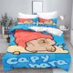 thumbnail image 1 of v1873 Bed Sheets Capibara For Home Duvet Cover Set Children'S Bedding % Polyester Printed Cute Cartoon Quilt Suitable Children 3-Piece Bedding Set (1 Duvet Cover + 2 Pillow Shams) Bed Sheets ju1873, 1 of 5