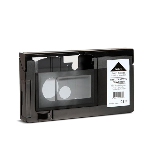 Adaptador de casete My Needle Store para SVHS VHS-C a VHS