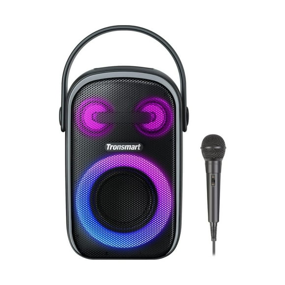 Tronsmart Parlante Portátil Halo 110 con Micrófono e Iluminación Negro
