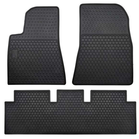 Alfombrillas de coche Matericuo para Tesla Model 3 (2017‑2023) de caucho