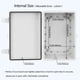 thumbnail image 4 of Caja de conexiones LMioEtool de ABS impermeable IP65 29 x 19 x 14 cm, 4 of 8