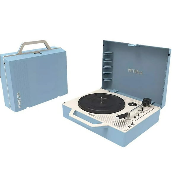 Tornamesa Re Spin con Bluetooth Azul