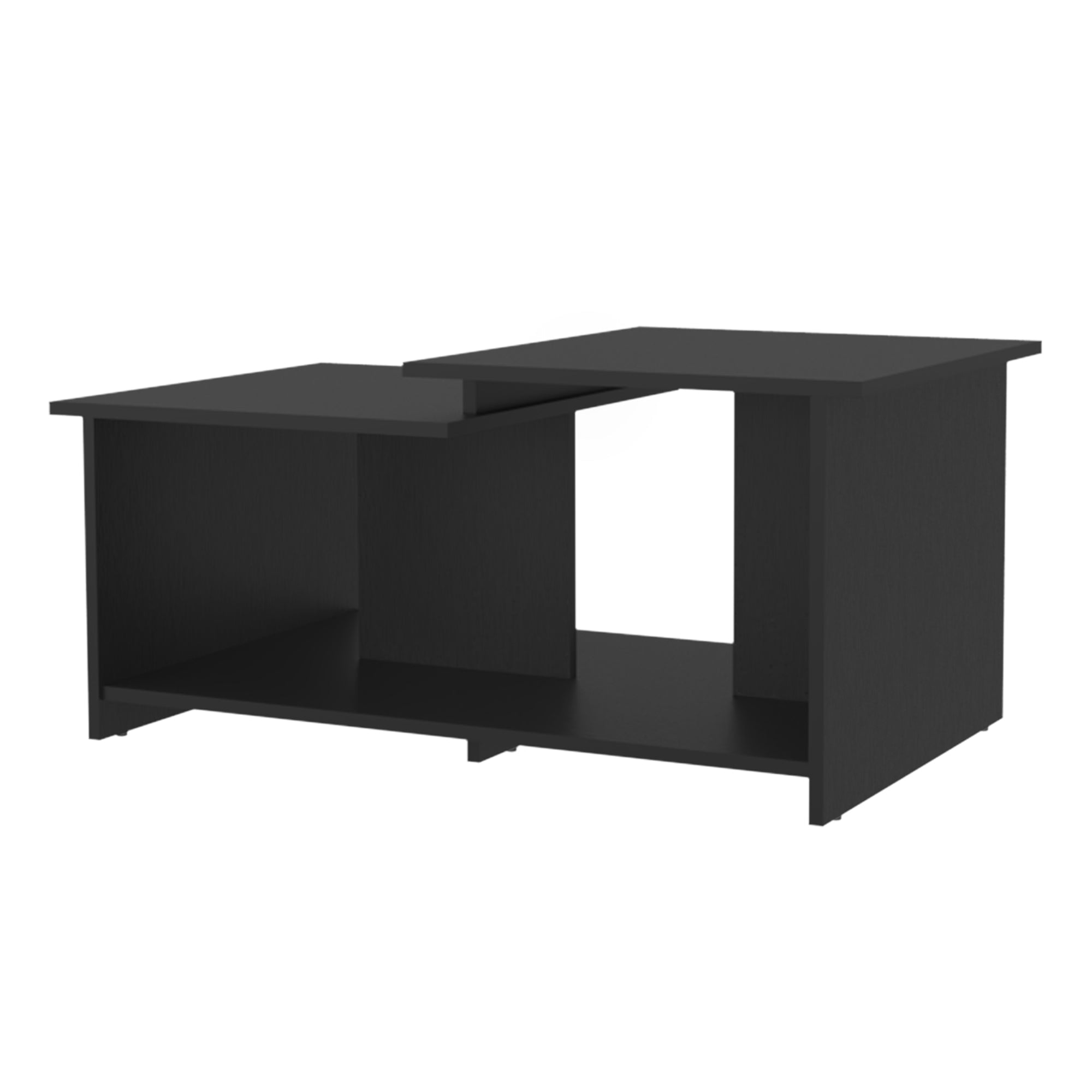 Fmfurniture - Mesa De Centro Rectangular Fm-016n - Negro