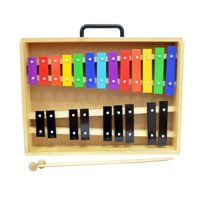 Alaguez - Metalofono 22 Notas Color Caja Madera