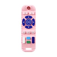 Magideal - Juguetes Para La Dentición Del Bebé Forma De Control Remoto Para Bebés De 3 A 12 Meses Niños Pequeños Baby Pink Rosa