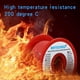 thumbnail image 5 of Cable de silicona BNTECHGO calibre 18 AWG, 50 pies, rojo, flexible y multifilar, 5 of 6