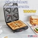 thumbnail image 2 of Sandwichera Eléctrica Antiadherente Tostadora 4 Sandwich 1000W, 2 of 10