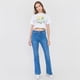 thumbnail image 4 of Polera Mujer Fun Manga Corta Crop Blanco Corona, 4 of 5