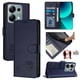 thumbnail image 1 of Funda tipo cartera FOXDOCK para Xiaomi POCO M6 PRO 4G con soporte, ranuras, RFID, diseño de gato, 1 of 5