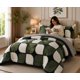 thumbnail image 1 of Cubrecama de Invierno Plush con Chiporro 2 Plazas Color Negro con Gris  TFYH56, 1 of 2