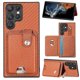 thumbnail image 3 of Funda Billetera Tejida para Samsung Galaxy S23 Ultra con Soporte y Tarjetero Marrón, 3 of 4