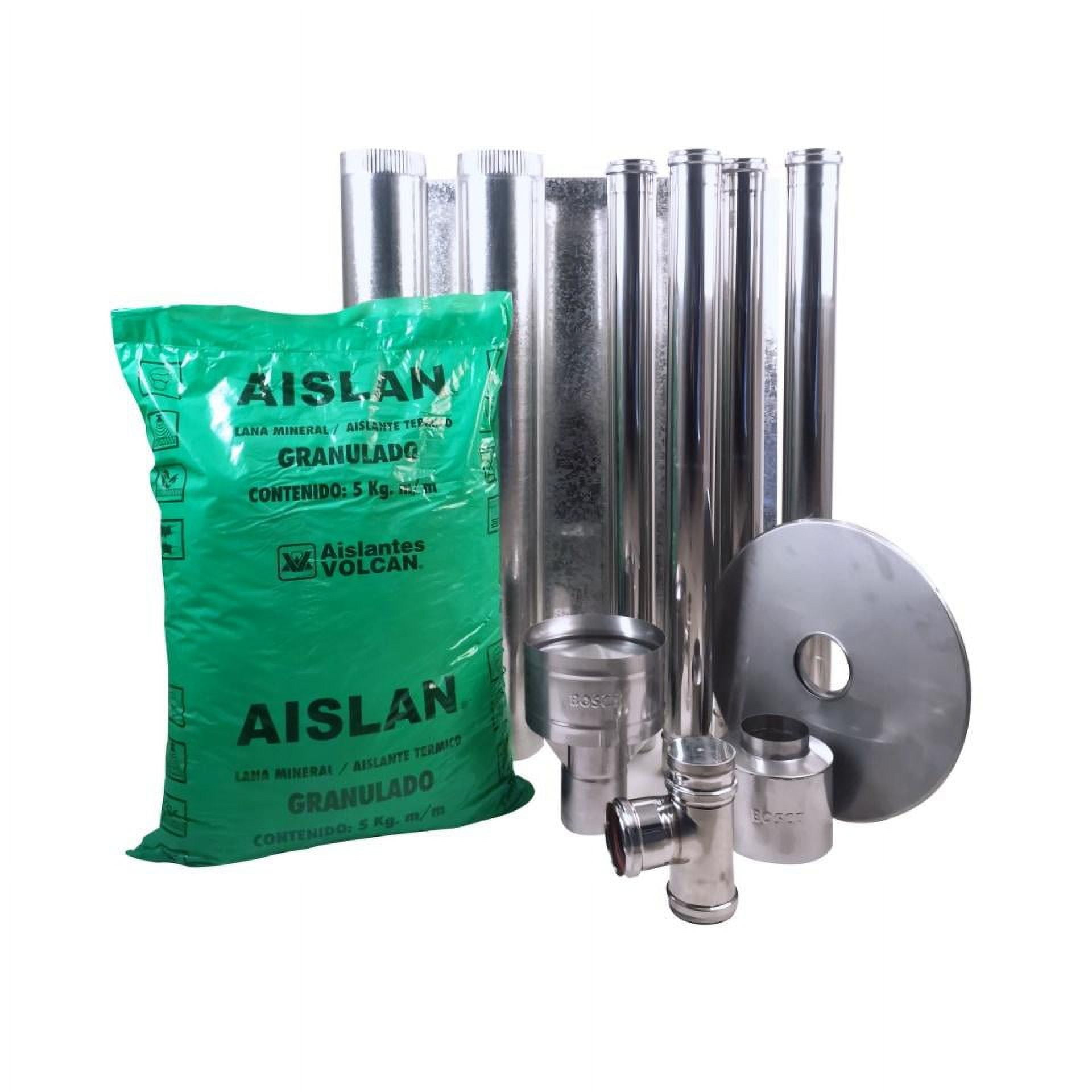 Bosca - Kit Instalacion Pellet 80mm X4mt