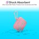 thumbnail image 2 of Funda para AirPods TalkWorks con llavero de silicona, color rosa, 2 of 6