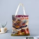 thumbnail image 2 of Chip 'n' Dale Park Life Bolso de tela con estampado de lienzo para mujer, bolsa de compras reutilizable y estética, con cremallera interior, regalo para mujer,40*40cm., 2 of 6