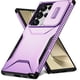 thumbnail image 1 of Funda Resistente para Samsung Galaxy S24 Ultra con Tapa Deslizante y Protección Militar Morado, 1 of 6
