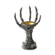 thumbnail image 2 of Soporte De Mano De Esqueleto De Resina Con Garra Decorativa Para Fiesta, Color Plateado Y Negro, 2 of 5
