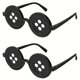 thumbnail image 1 of Gafas de Disfraz IHESPABLD 14 cm 2 piezas Ojos de Botón, 1 of 6
