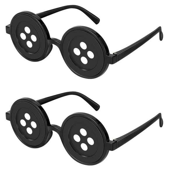 Gafas de Disfraz IHESPABLD 14 cm 2 piezas Ojos de Botón