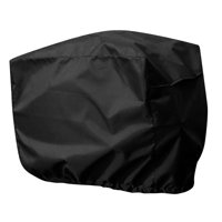 Magideal - Cubierta Completa Para Motor Fueraborda De Barco, Cubierta De Motor Resistente Al Calor, Antiarañazos, Negra, A Prueba De Polvo, Antiluz Solar, Marina , Para Motores 15-30 Para Motores 15-30Hp
