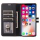 thumbnail image 4 of Premium Wallet Case for iPhone 15 Plus with Card Slots & Kickstand, Flip Cover Black, 4 of 6