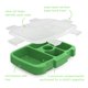 thumbnail image 3 of Bandeja Bentgo Kids con tapa transparente verde, 3 of 4