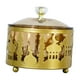 thumbnail image 1 of Azucarero Con Tapa, Bote Decorativo, Bote Para Condimentos, Para Cocina, Cafetería, Bar, Dorado, 1 of 5