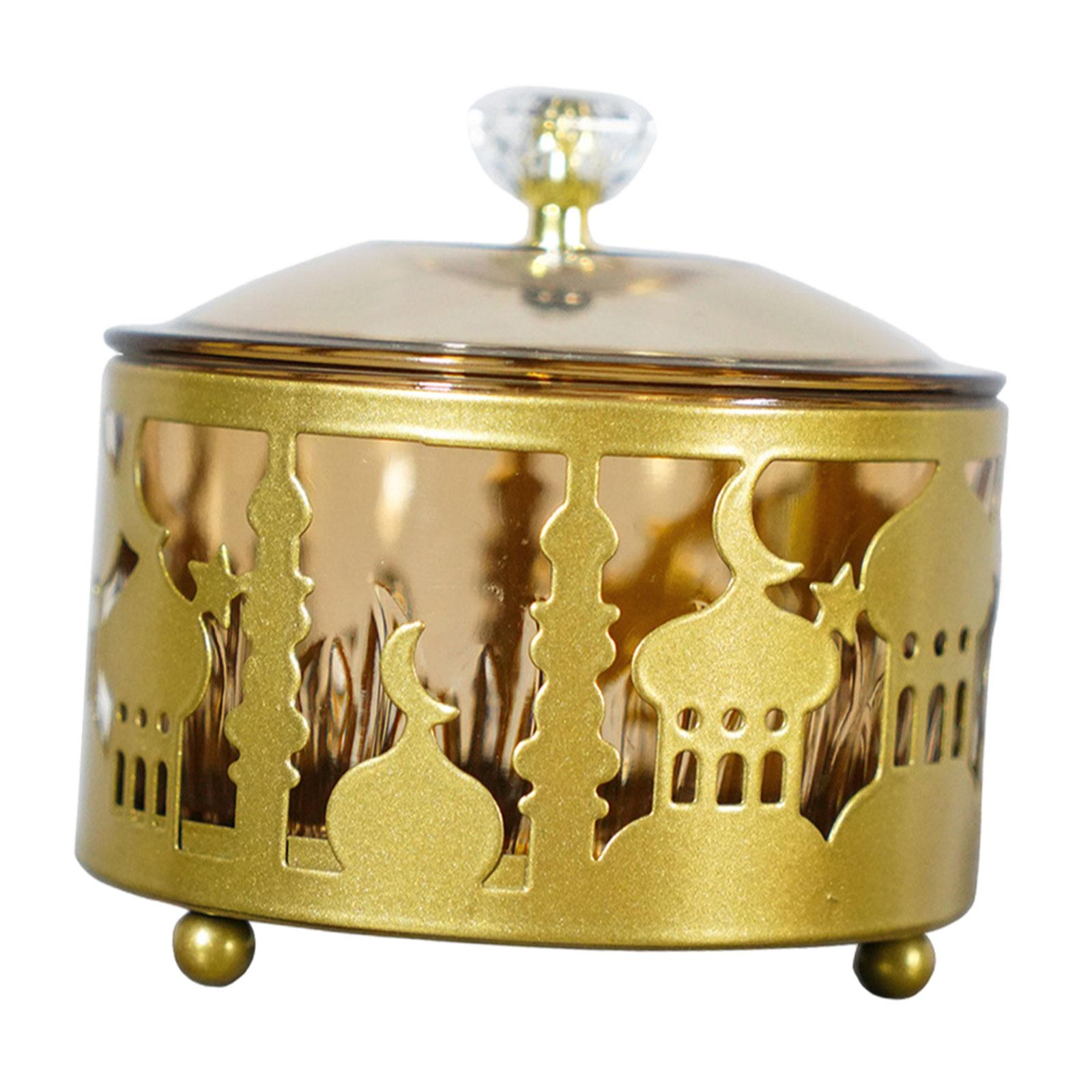 Bothyi - Azucarero Con Tapa, Bote Decorativo, Bote Para Condimentos, Para Cocina, Cafetería, Bar, Dorado